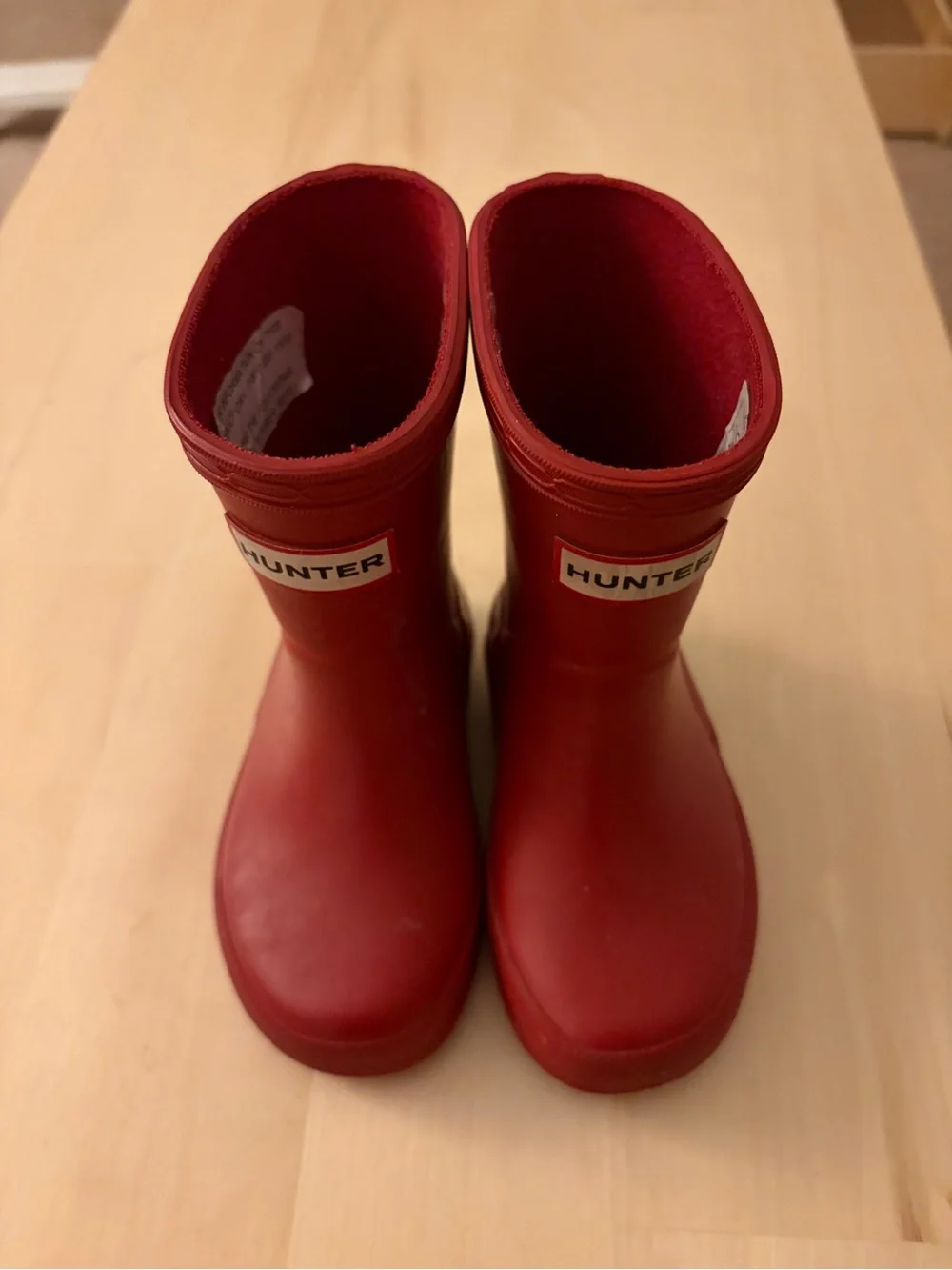 Hunter Red Kids Wellington Boots